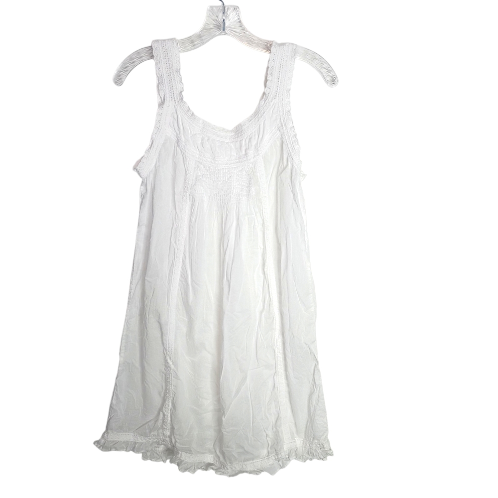 Taleen Feminine white cotton nightgown - S - Picture 4 of 8